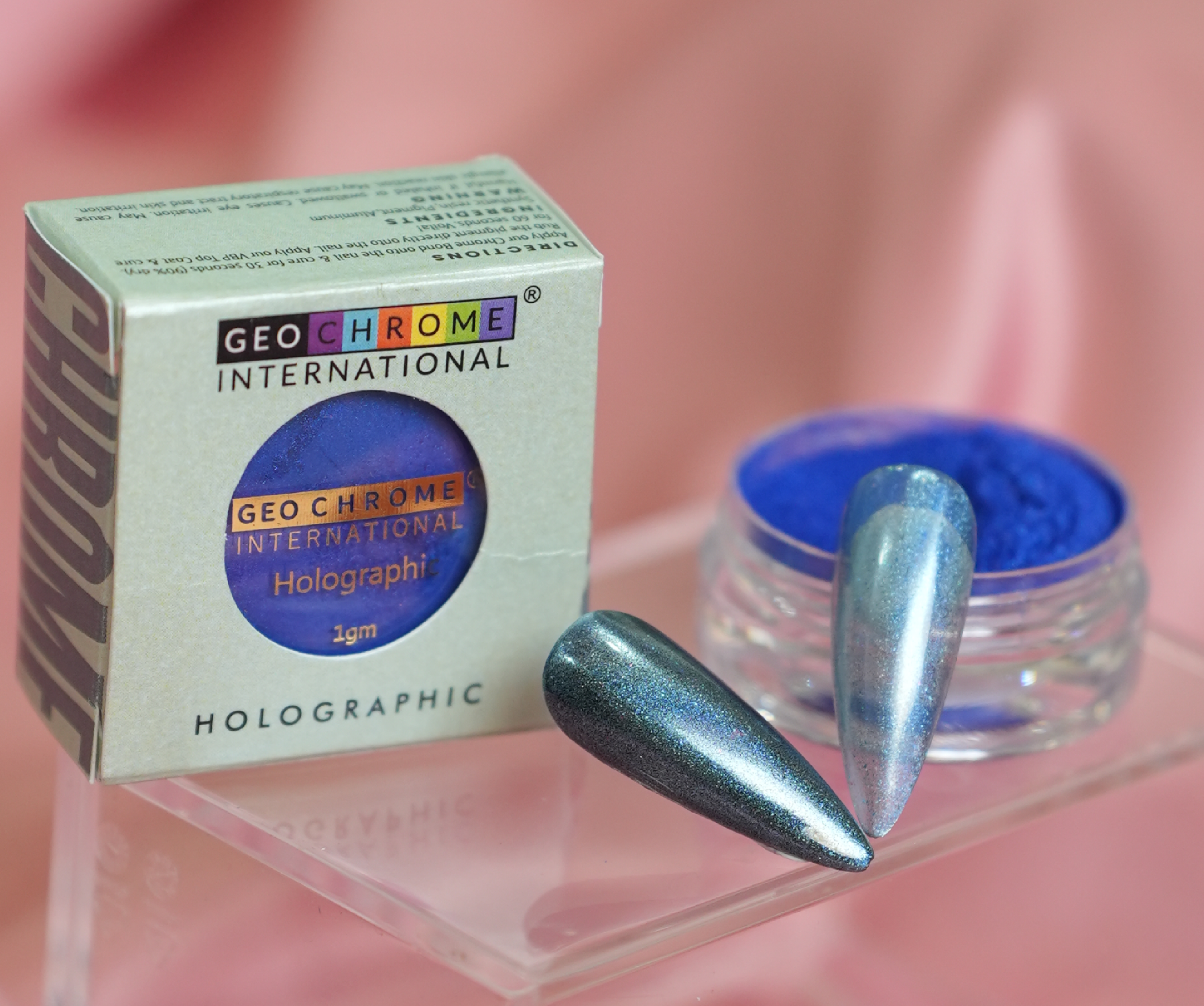 Holographic Chrome – French Blue